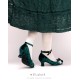 Iris Corolla Elizabeth Double Layer Velvet Shoes(Reservation/5 Colours/Full Payment Without Shipping)